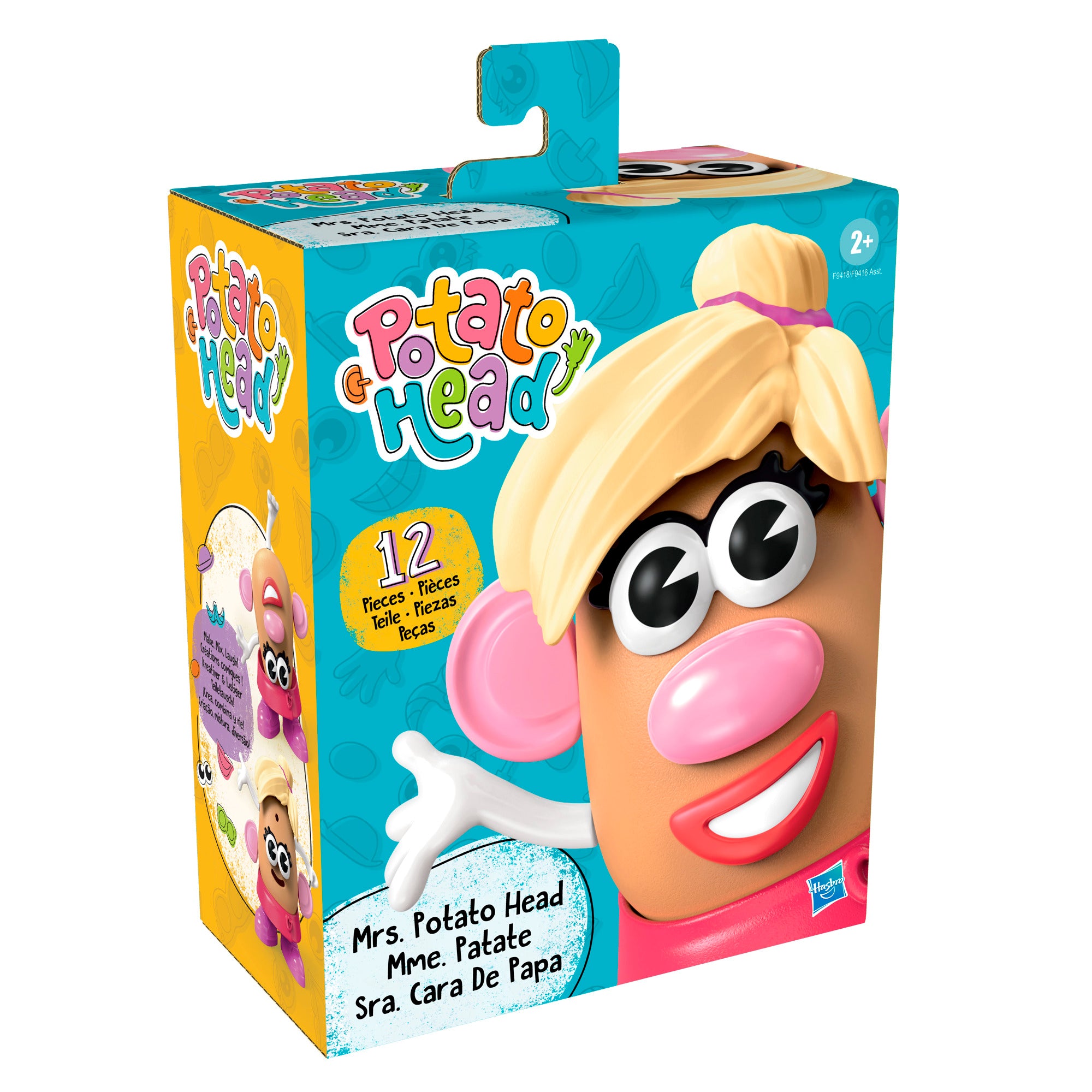 Potato Head Mrs. Potato Head Toy with 12 Parts