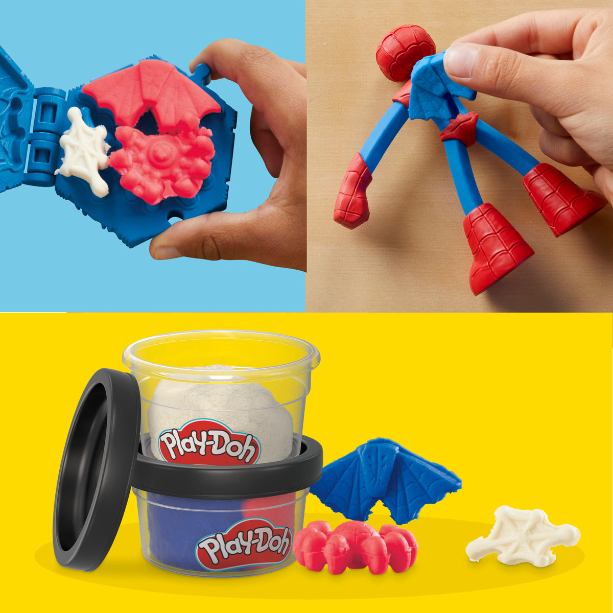 * Play-Doh Spiderman Thwip Squisher