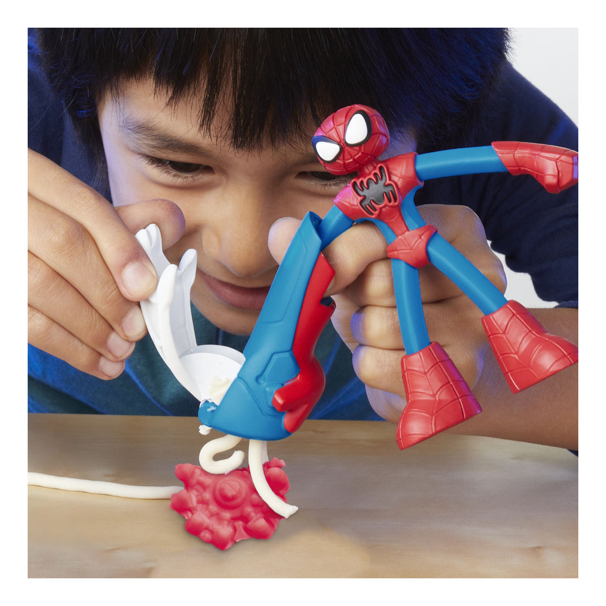 * Play-Doh Spiderman Thwip Squisher