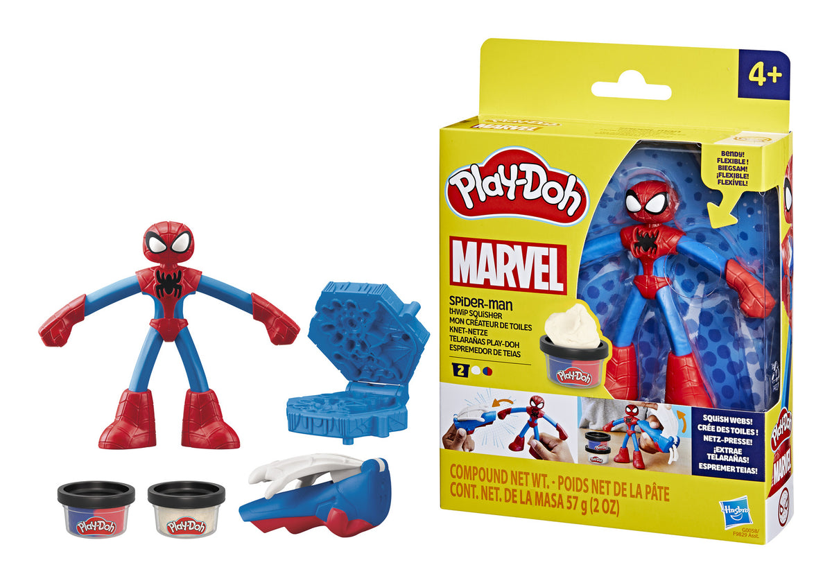 * Play-Doh Spiderman Thwip Squisher