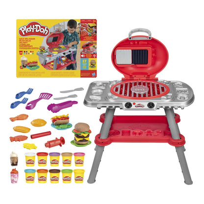 Play-Doh Sizzlin’ Grill Playset with Lights and Sounds