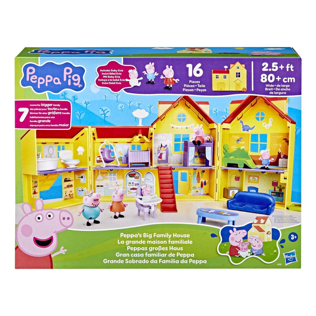 Peppa Pig Peppa's Big Family House Playset