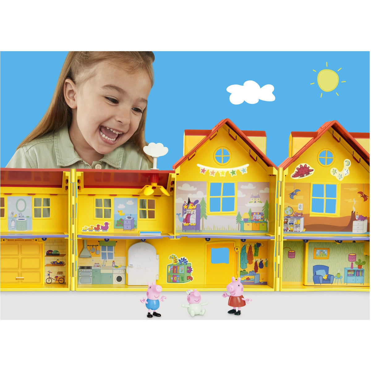 Peppa Pig Peppa's Big Family House Playset