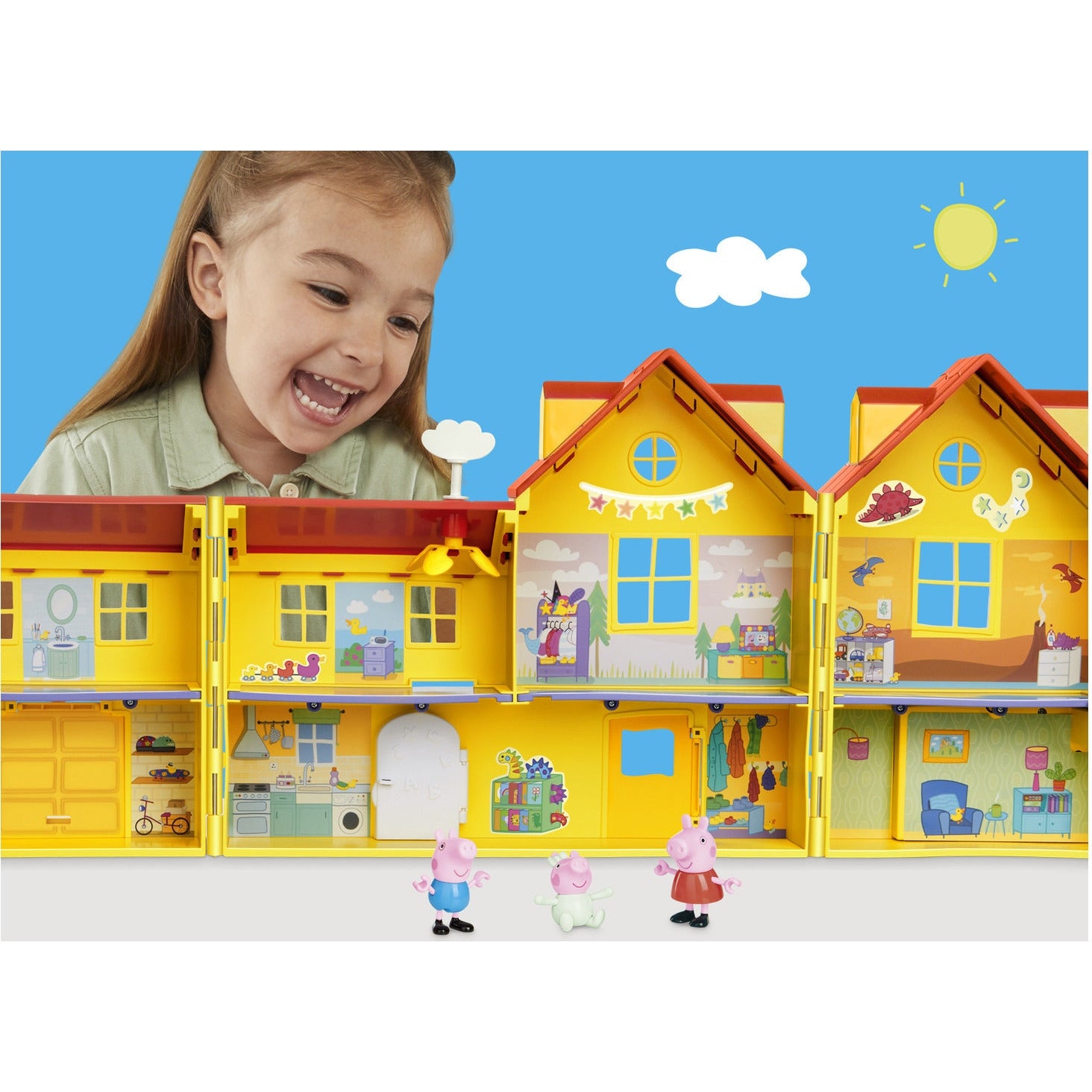 Peppa Pig Peppa's Big Family House Playset