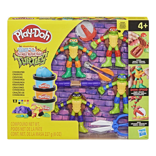 Play-Doh Teenage Mutant Ninja Turtles Cowabunga Creations Set