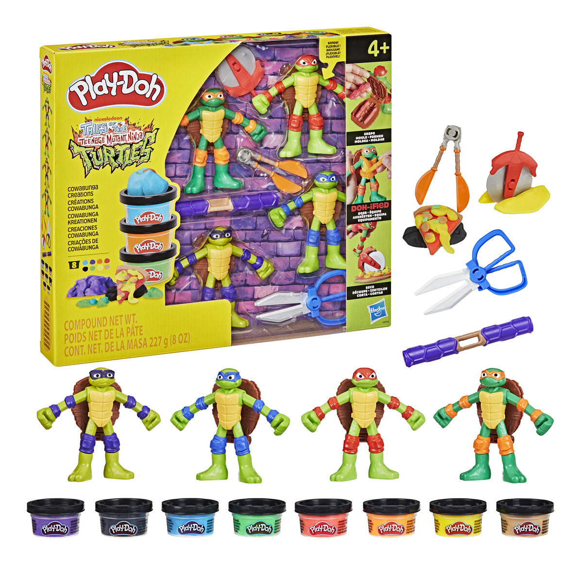 Play-Doh Teenage Mutant Ninja Turtles Cowabunga Creations Set