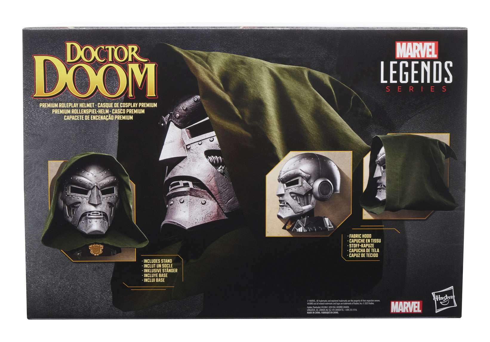 Marvel Legends Doctor Doom Premium Roleplay Helmet