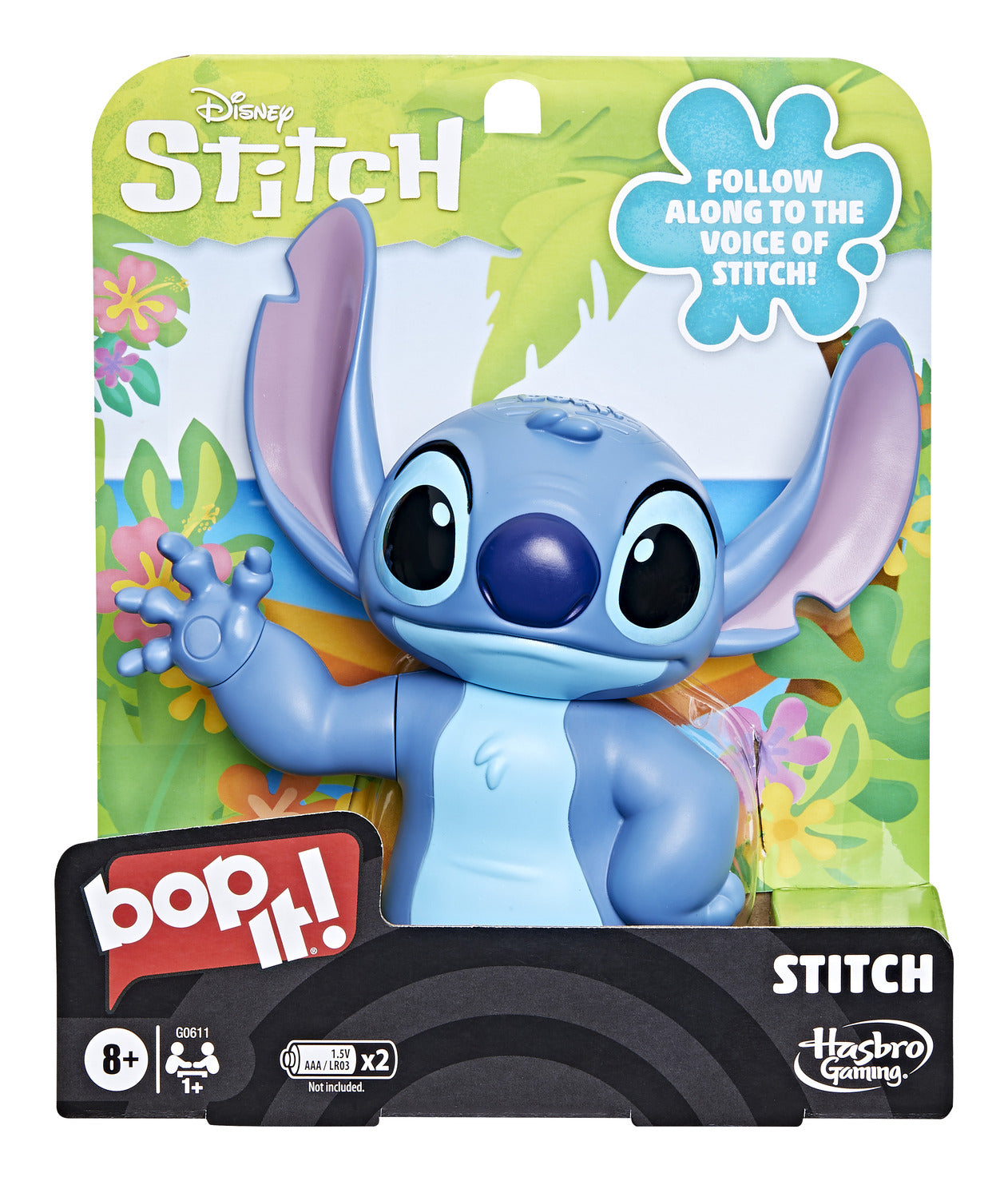 Hasbro Gaming Disney Stitch Bop It! Electronic Game