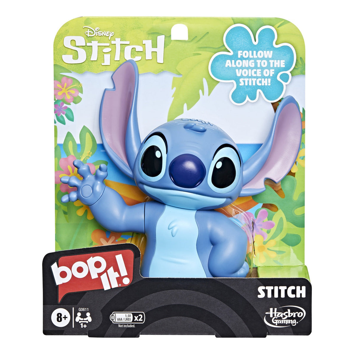 Hasbro Gaming Disney Stitch Bop It! Electronic Game