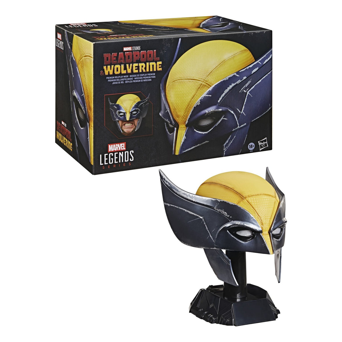 Marvel Legends Wolverine Premium Roleplay Mask with Display Stand