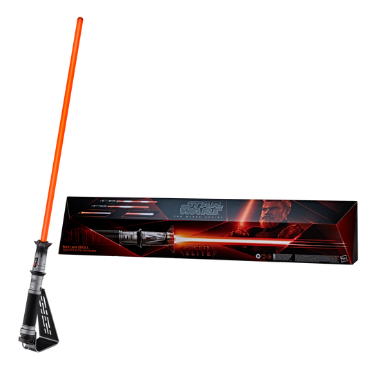 Star Wars The Black Series Baylan Skoll Force FX Elite Lightsaber