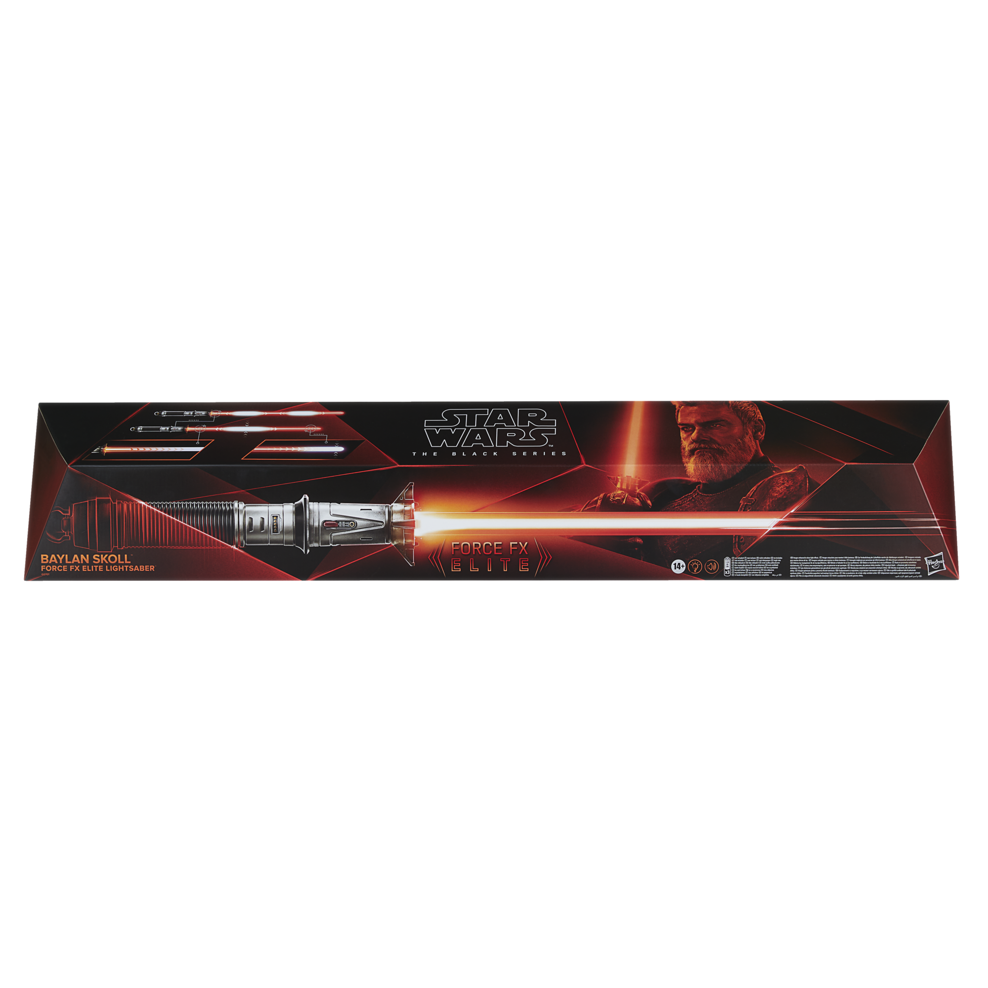 Star Wars The Black Series Baylan Skoll Force FX Elite Lightsaber