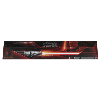 Star Wars The Black Series Baylan Skoll Force FX Elite Lightsaber