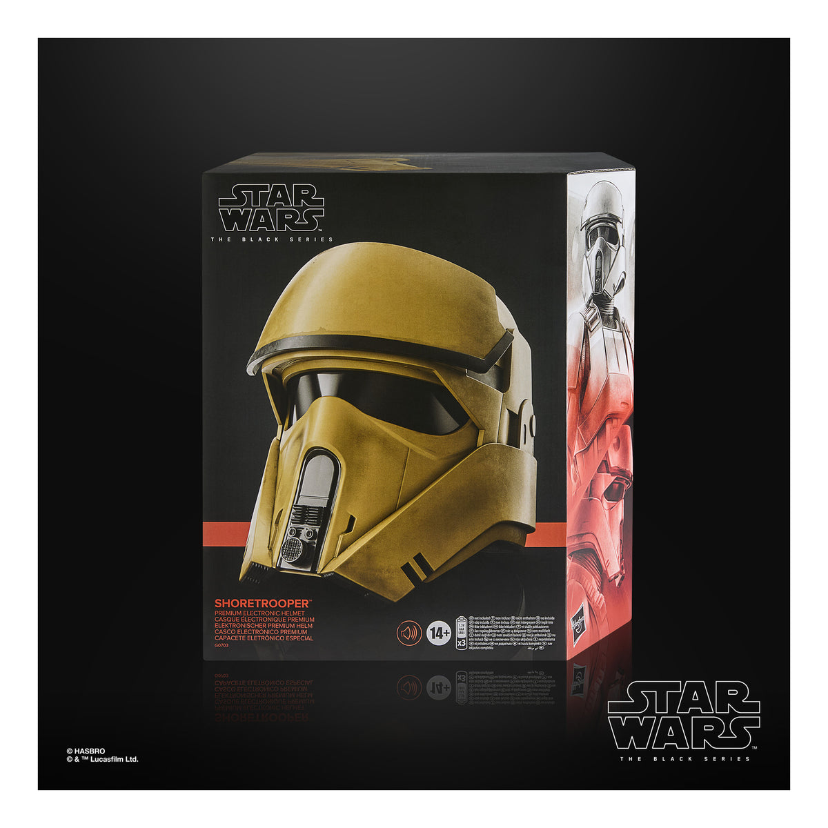 Star Wars The Black Series Shoretrooper Electronic Helmet