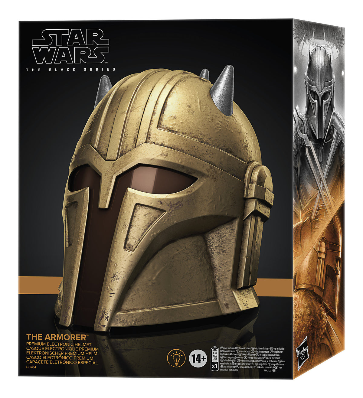 *Star Wars Black Series Mist Electrnc Helmet APRL