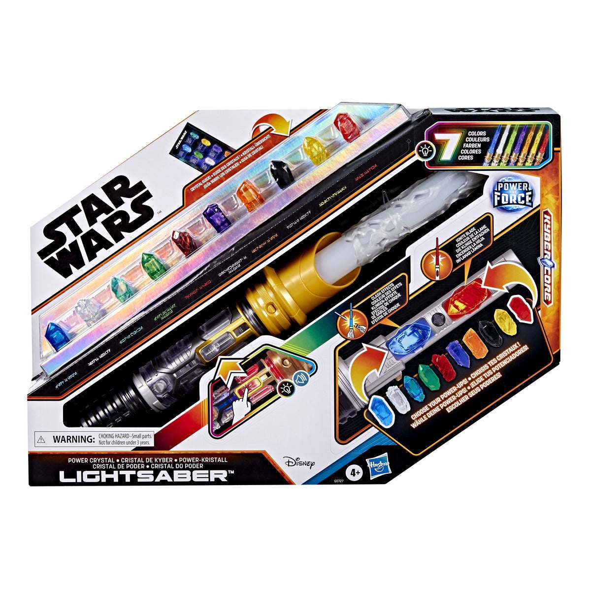 Hasbro Star Wars Power Crystal Lightsaber with 10 Kyber Crystals