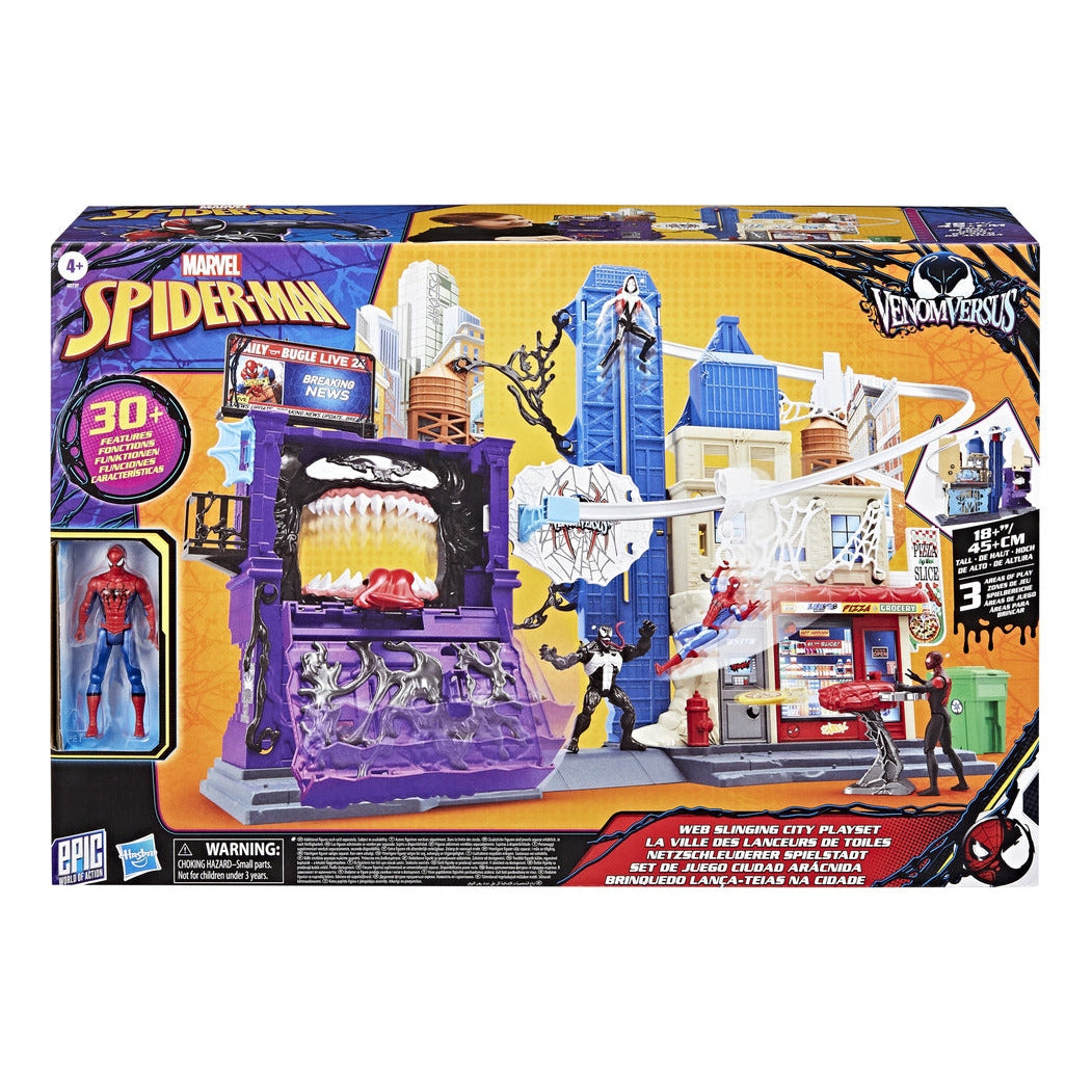 Hasbro Marvel Spider-Man Web Slinging City Playset