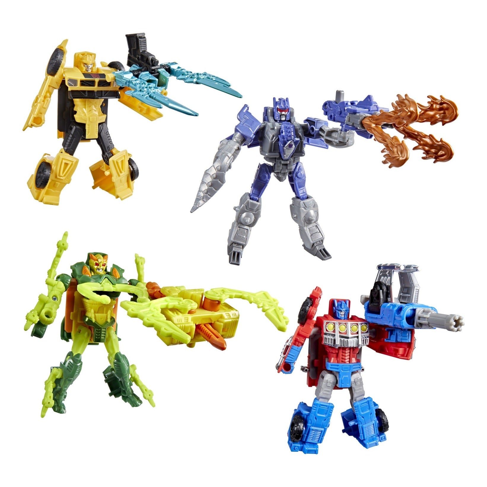Transformers Cyberworld Bumblebee Armoured Cyber Changers Action Figure