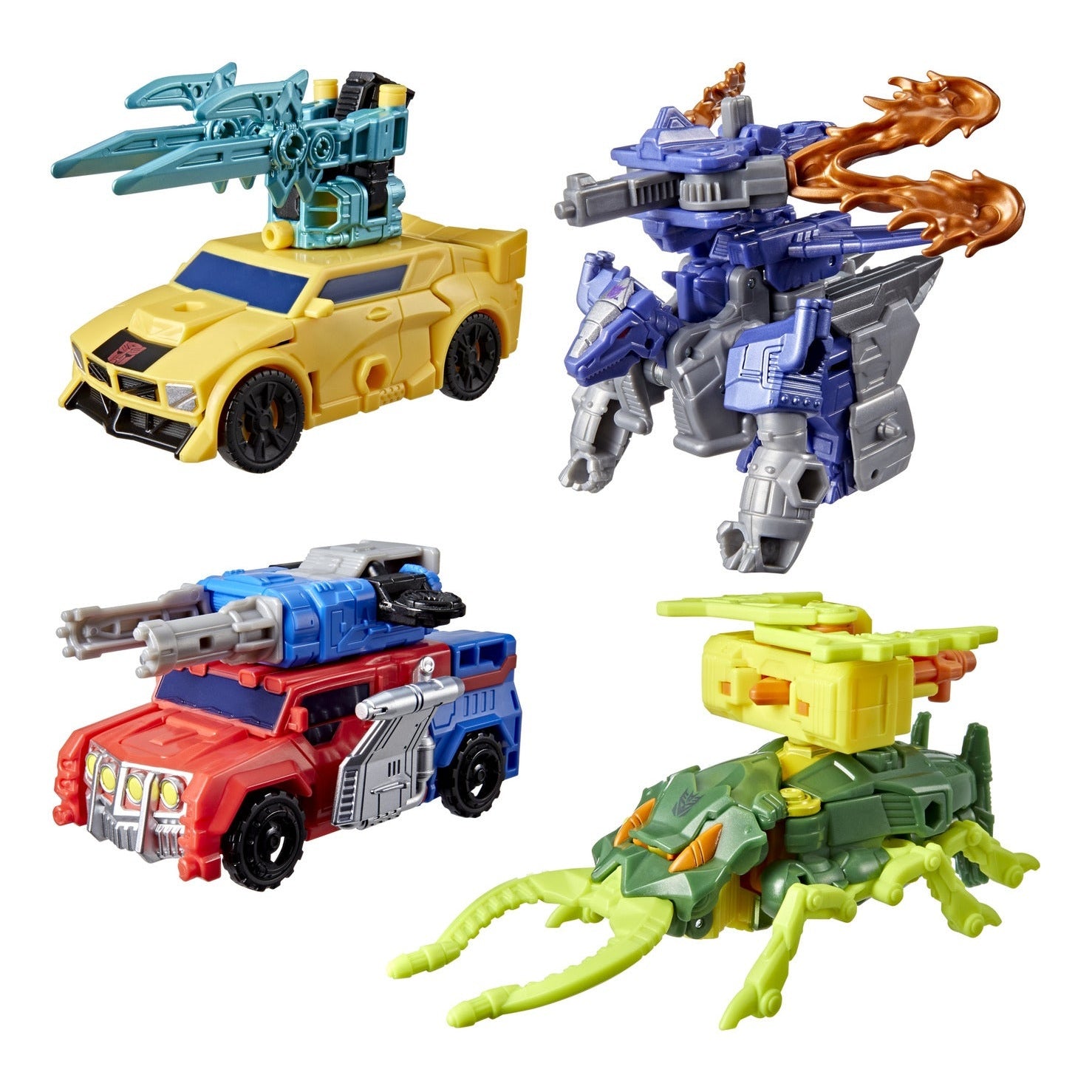 Transformers Cyberworld Bumblebee Armoured Cyber Changers Action Figure