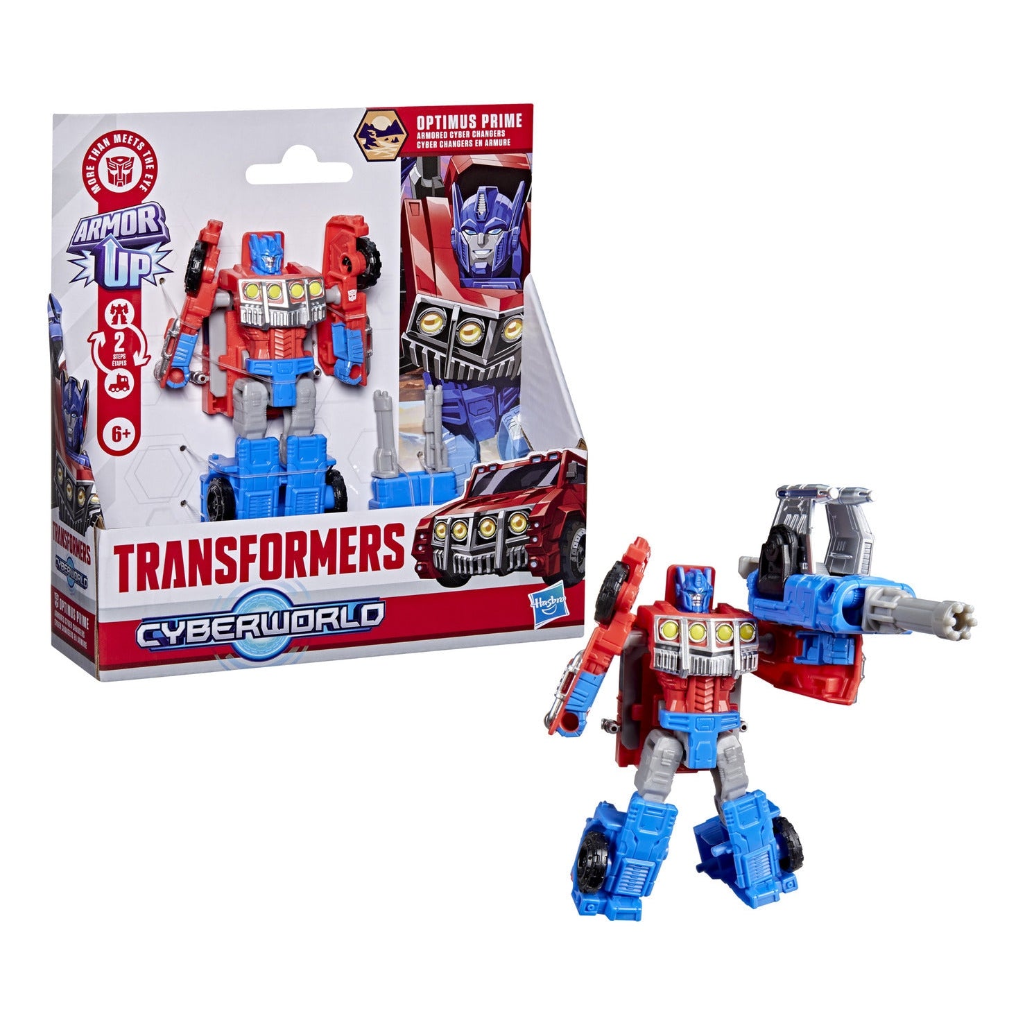 Transformers Cyberworld Bumblebee Armoured Cyber Changers Action Figure