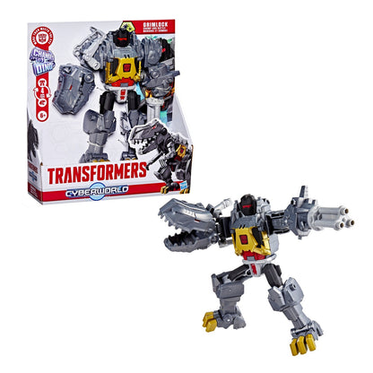 Transformers Cyberworld Grimlock Chomp & Battle Action Figure