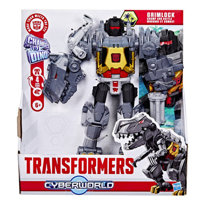 Transformers Cyberworld Grimlock Chomp & Battle Action Figure
