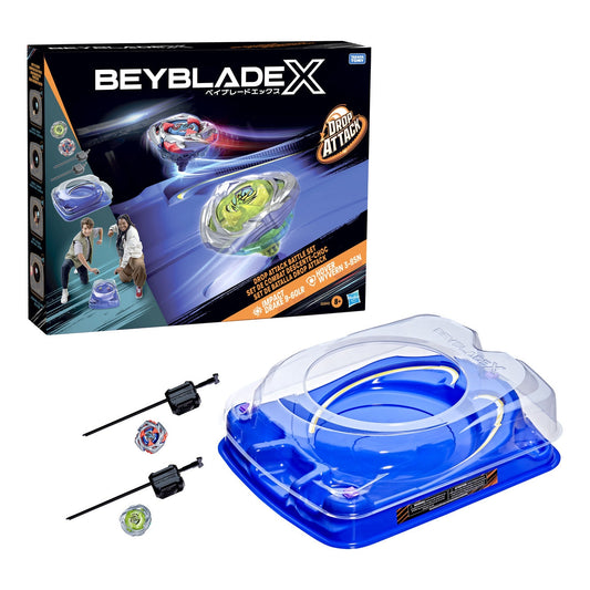 Beyblade X Drop Attack Battle Set with Beystadium