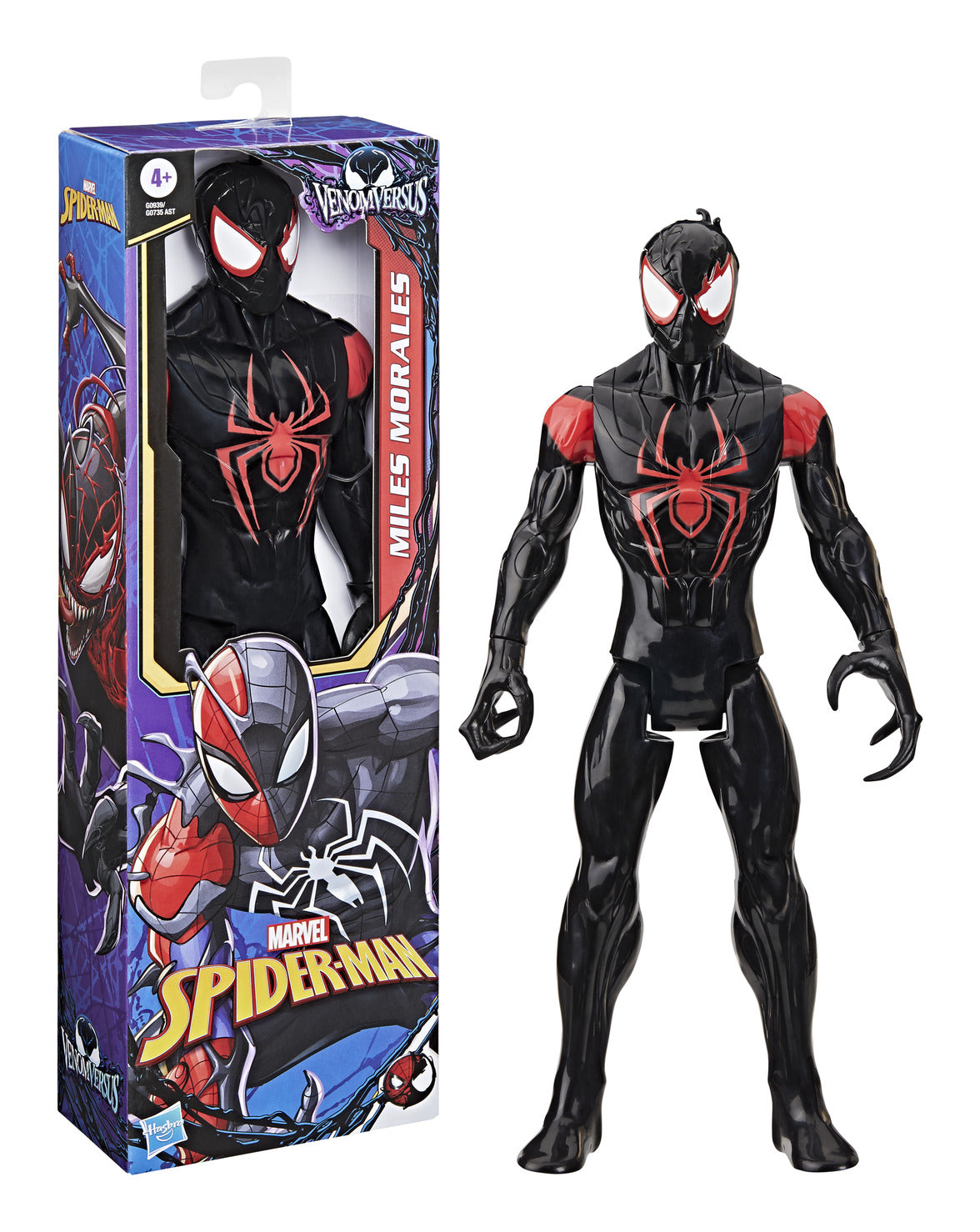 ** Spiderman vs Venom - Miles Morales Figure