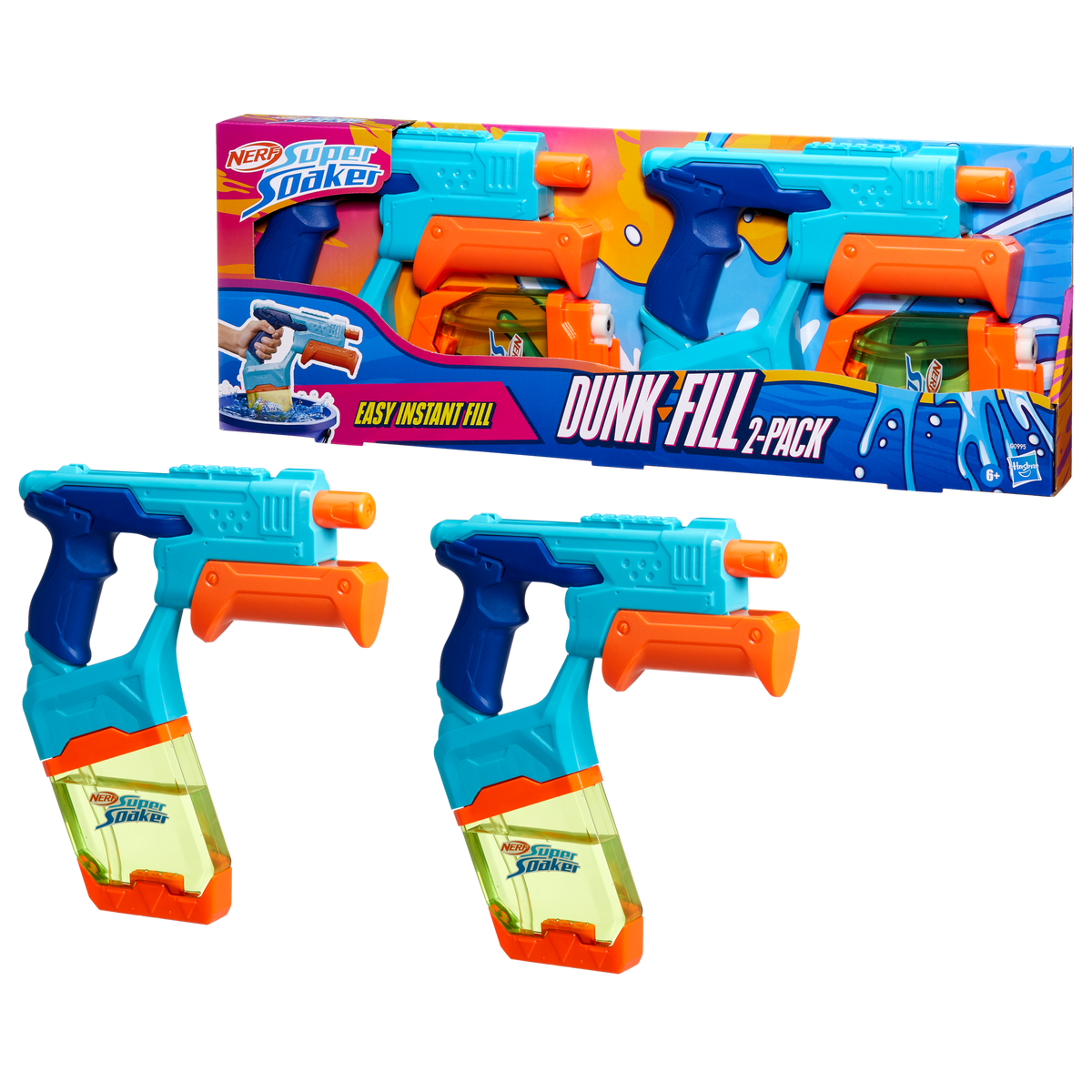 * Nerf Super Soaker Dunk Fill 2 Pack