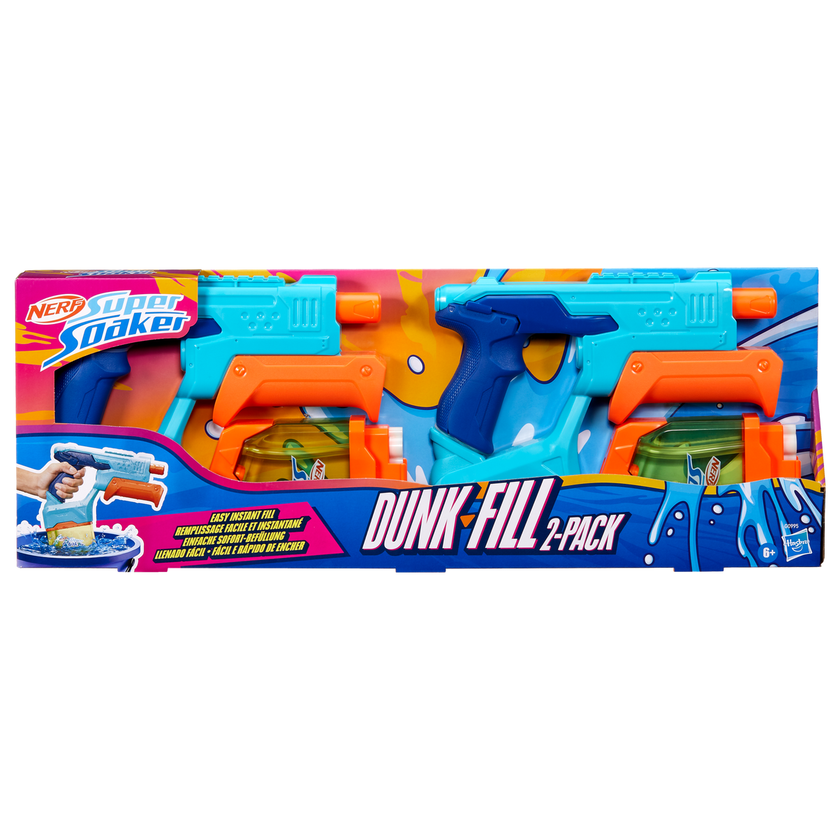 * Nerf Super Soaker Dunk Fill 2 Pack