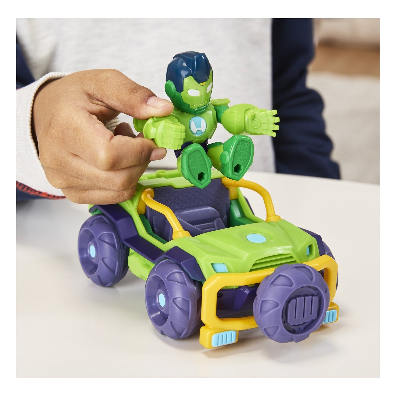Marvel Iron Man and His Awesome Friends Iron Man Vehicle and Figure