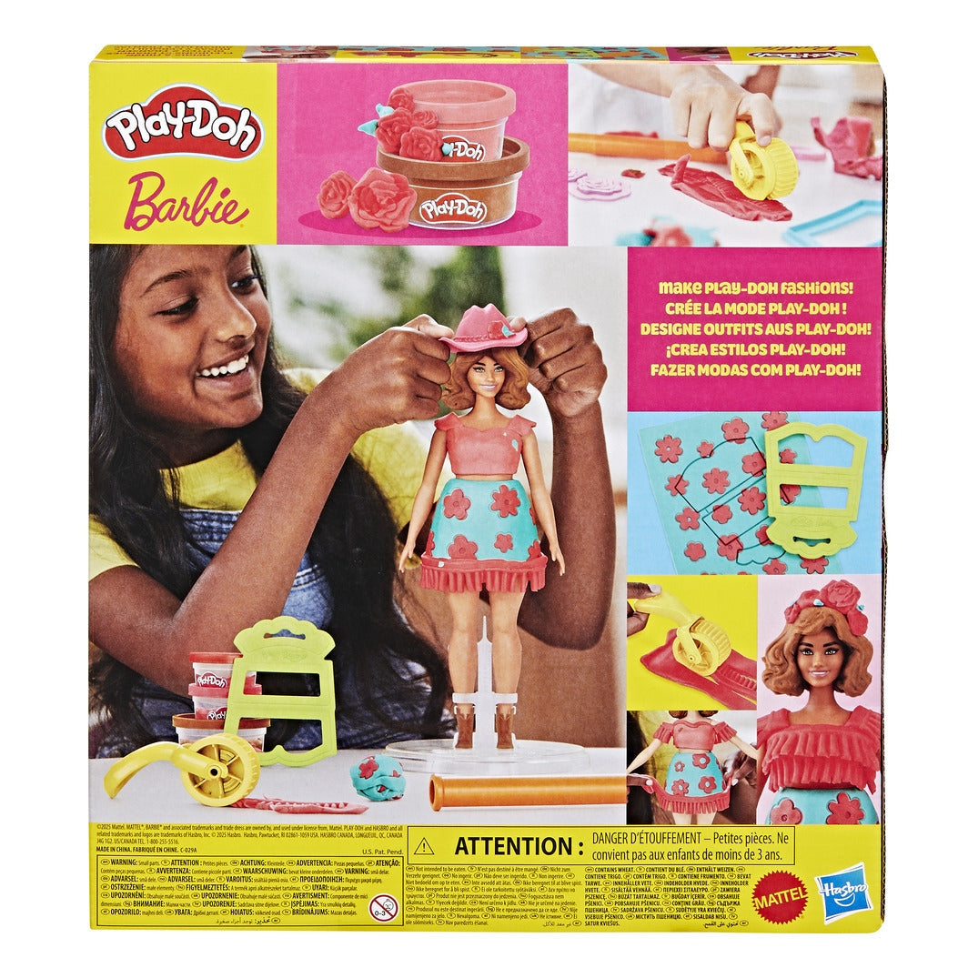 Play-Doh Barbie Hearts & Hair Designer Doll Set