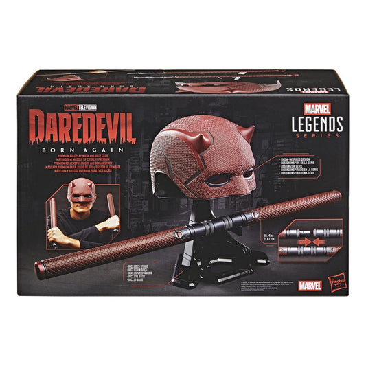 Marvel Legends Daredevil: Born Again Premium Roleplay Mask and Billy Club