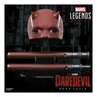 Marvel Legends Daredevil: Born Again Premium Roleplay Mask and Billy Club