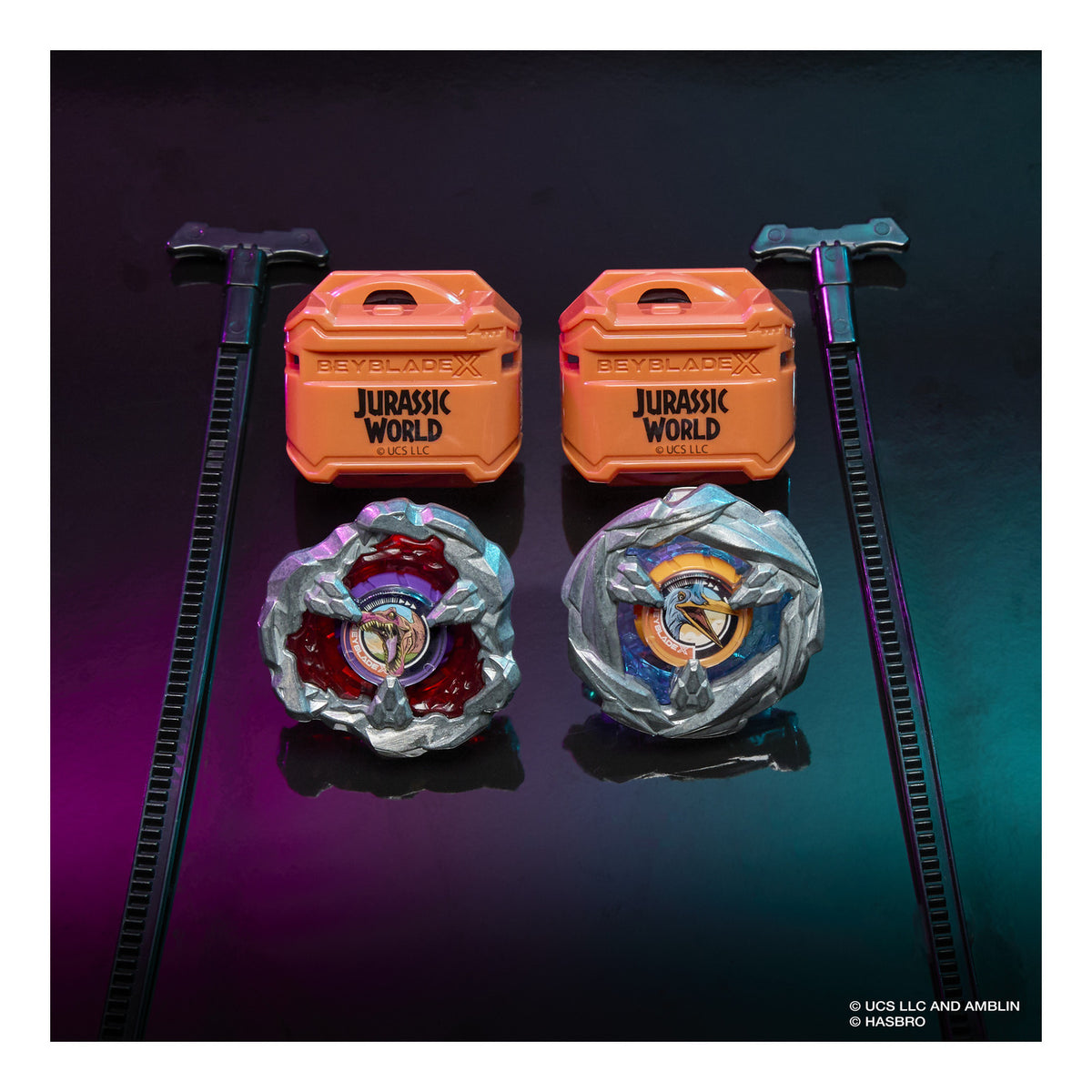 ** Beyblade X Jurassic World Collab Multipack