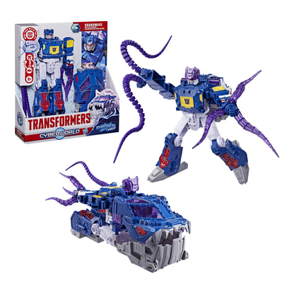 Transformers CYBERWORLD Soundwave Deep Sea Explorer Figure