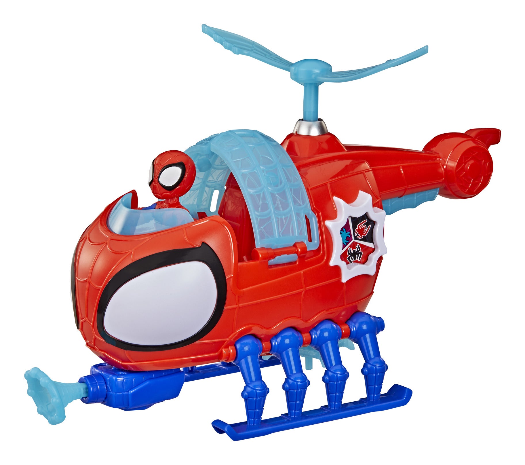 Marvel Spidey and His Amazing Friends Team Spidey Copter with Spidey Figure