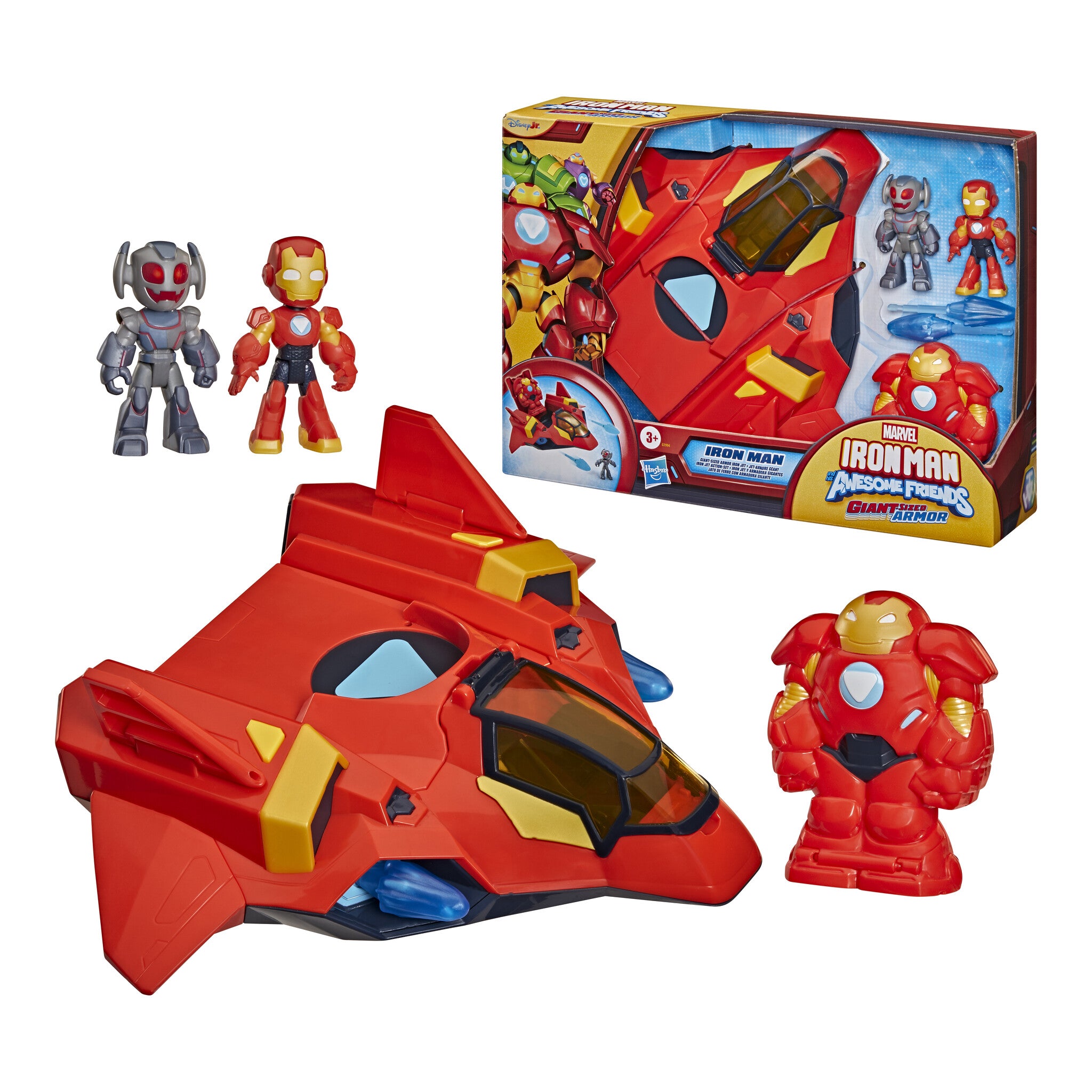 Hasbro Marvel Iron Man and His Awesome Friends Giant-Sized Armor Jet
