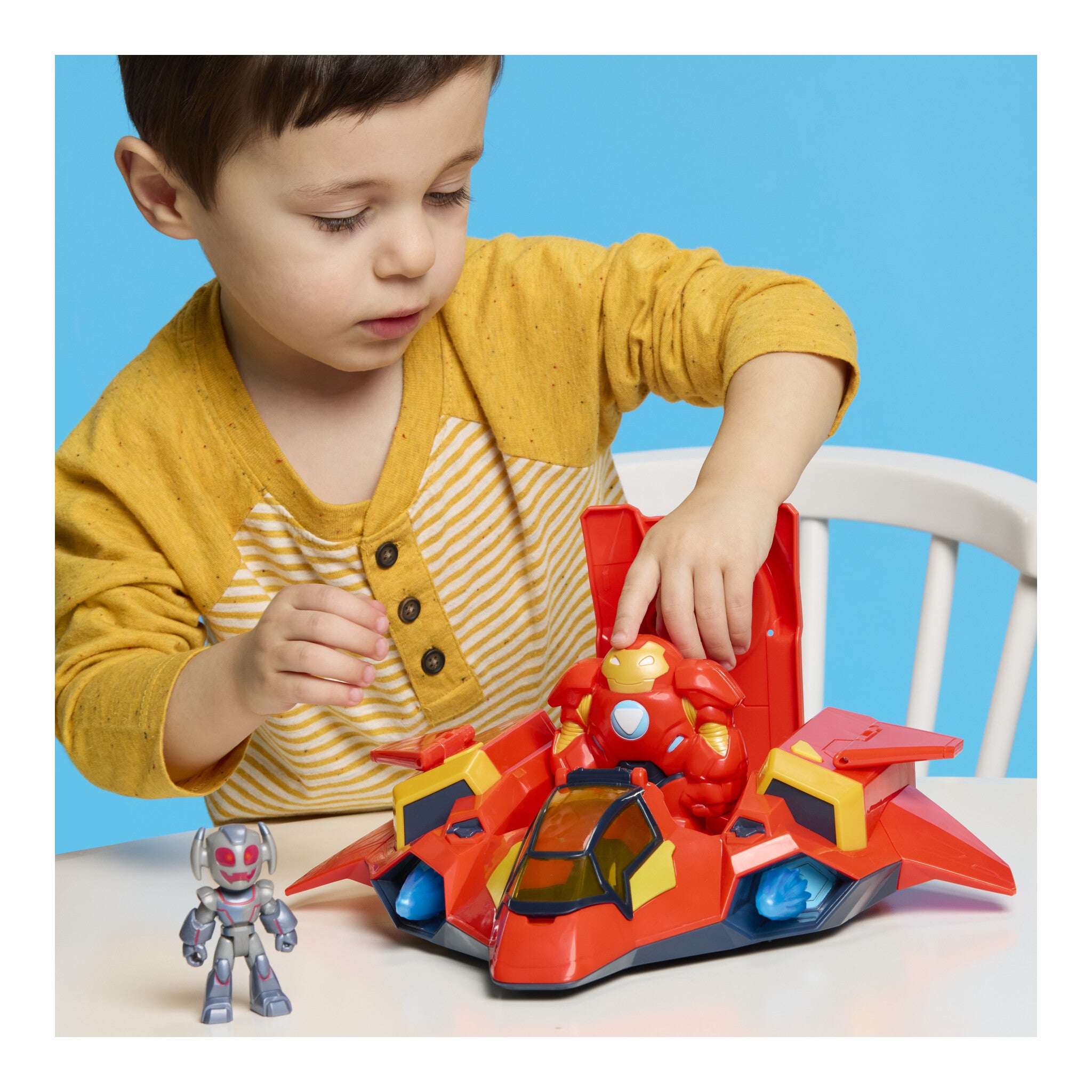 Hasbro Marvel Iron Man and His Awesome Friends Giant-Sized Armor Jet