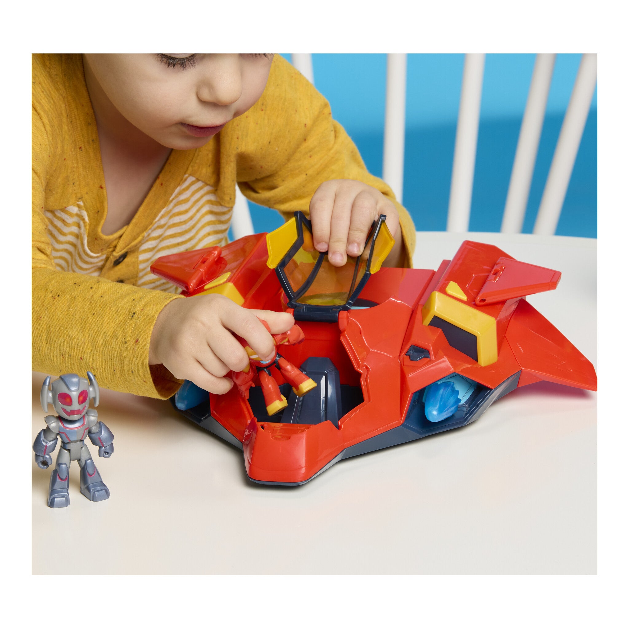 Hasbro Marvel Iron Man and His Awesome Friends Giant-Sized Armor Jet