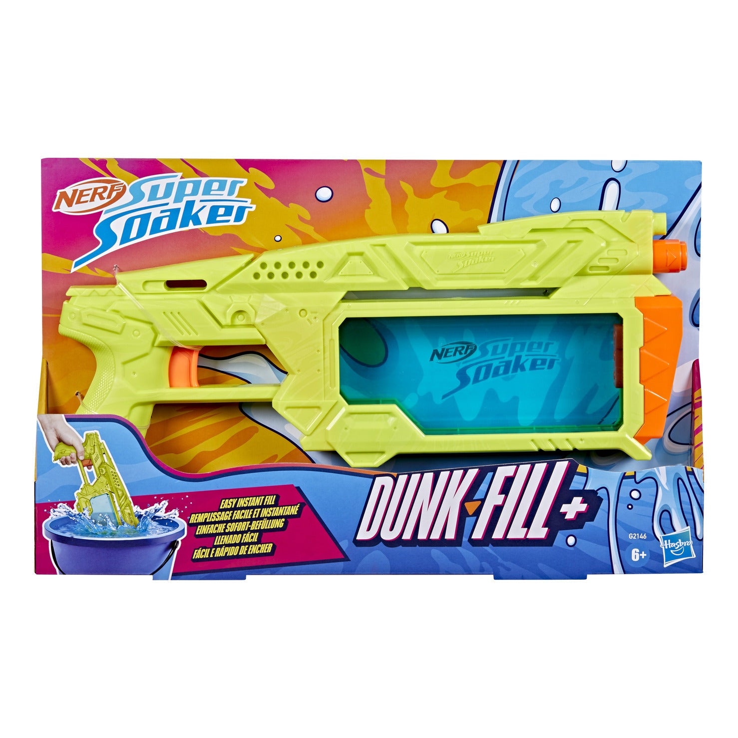 Nerf Super Soaker Dunk-Fill+ Water Blaster