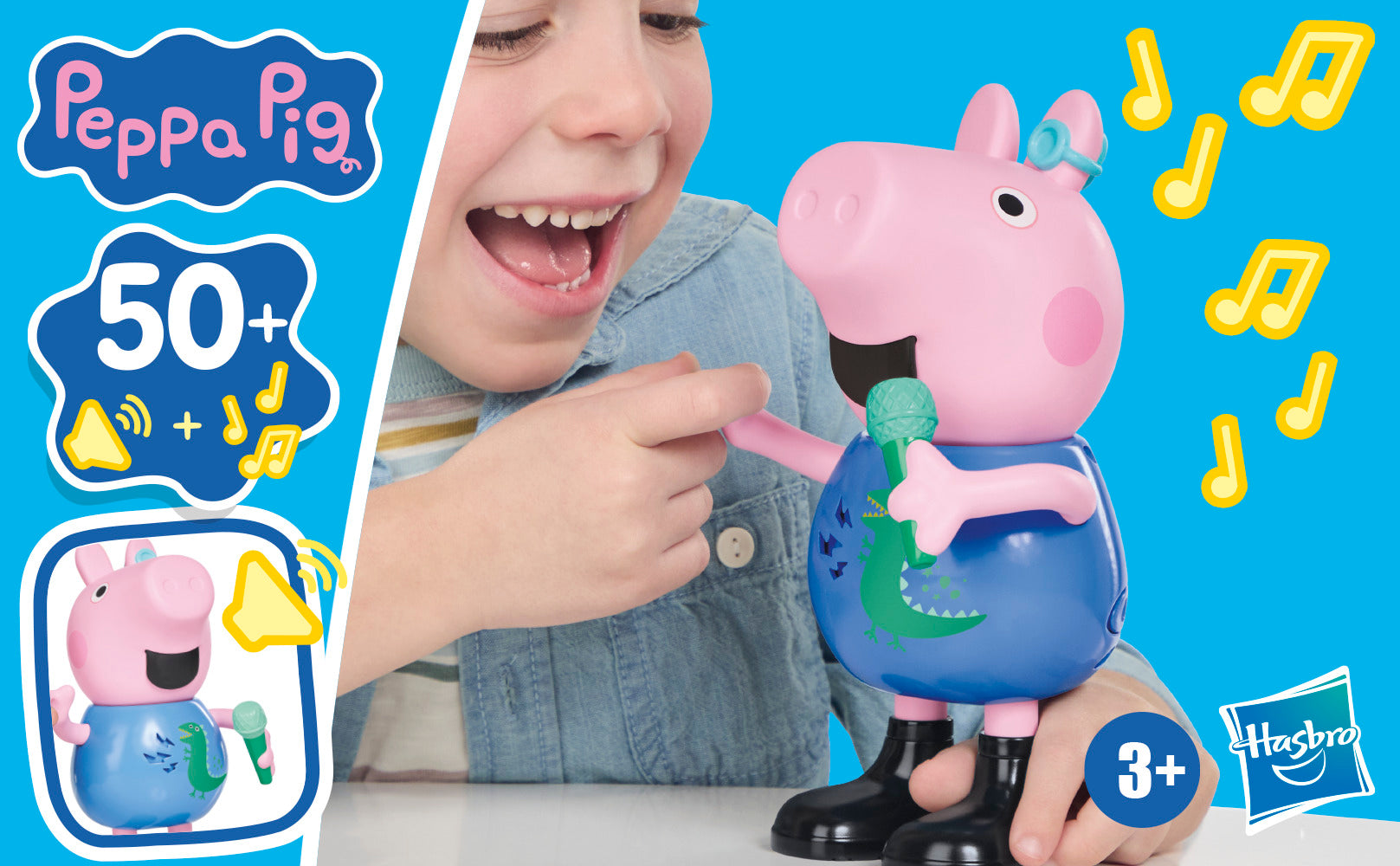 Peppa Pig Joke & Sing George Interactive Figure