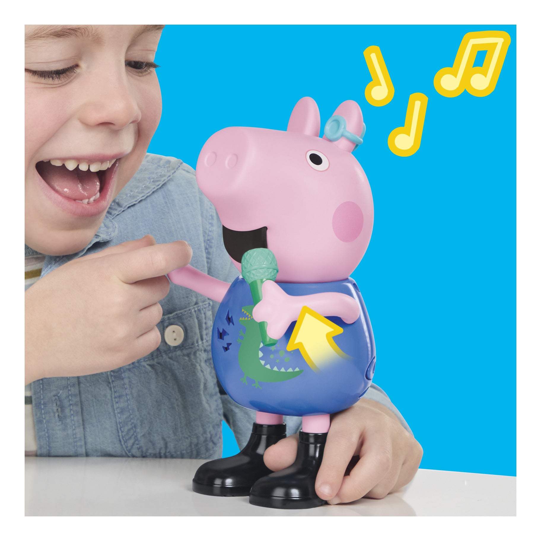 Peppa Pig Joke & Sing George Interactive Figure