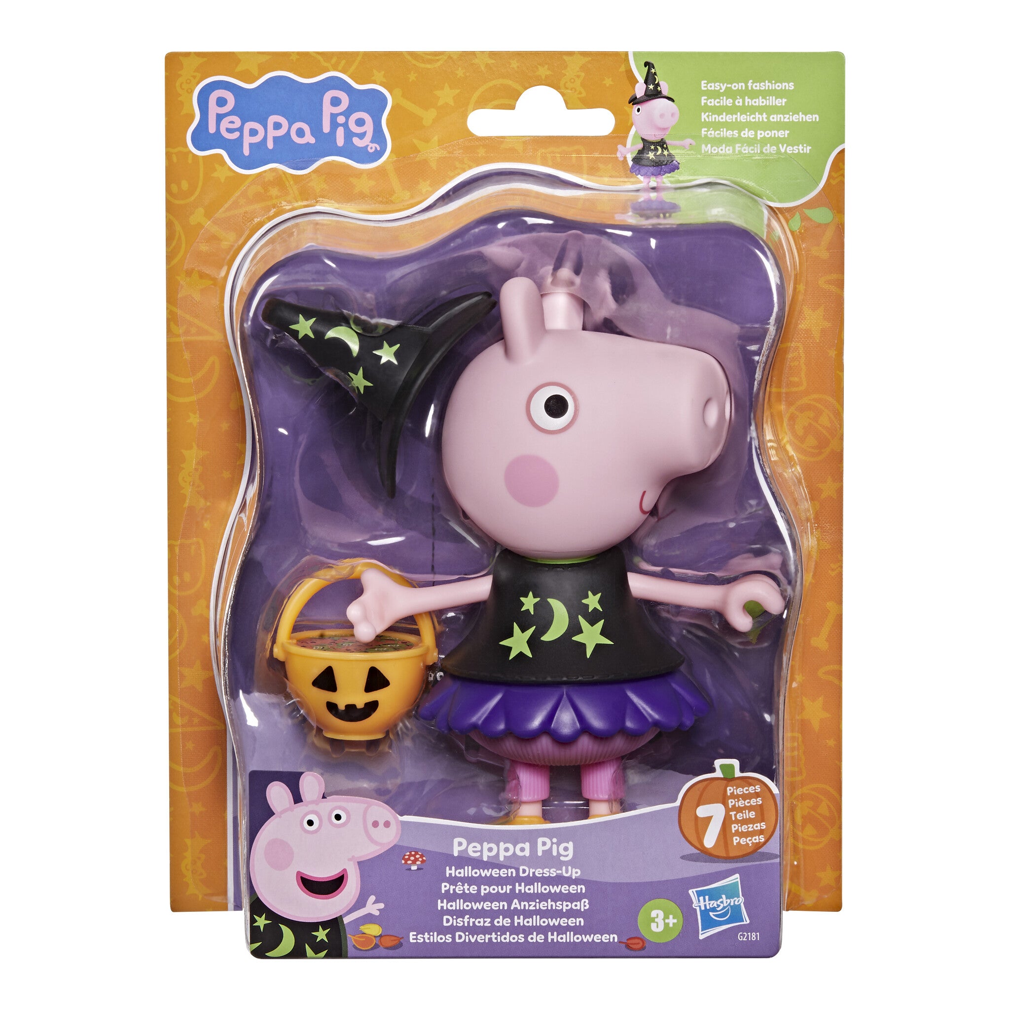 Peppa Pig Halloween Dress-Up Figure with 6 Accessories