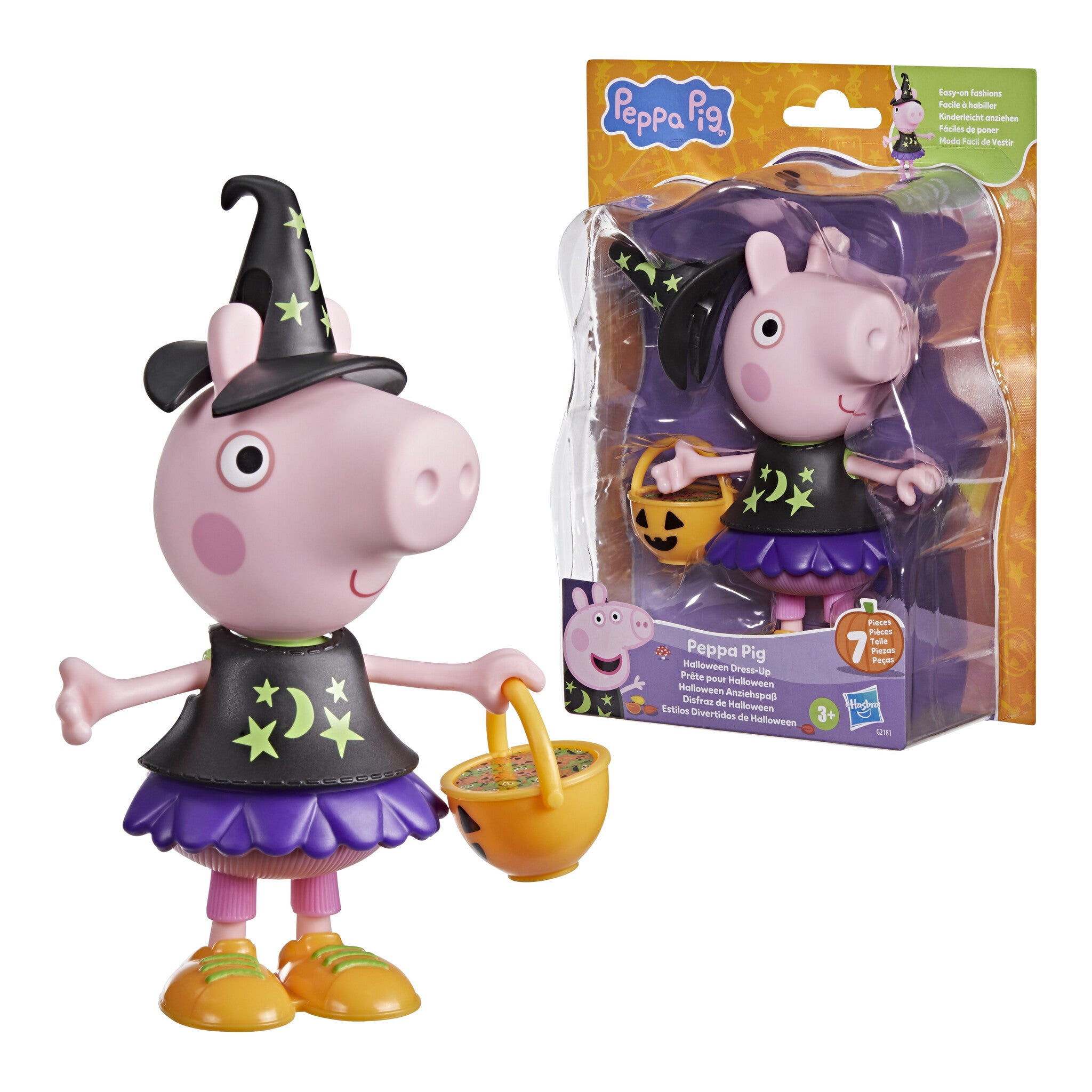 Peppa Pig Halloween Dress-Up Figure with 6 Accessories