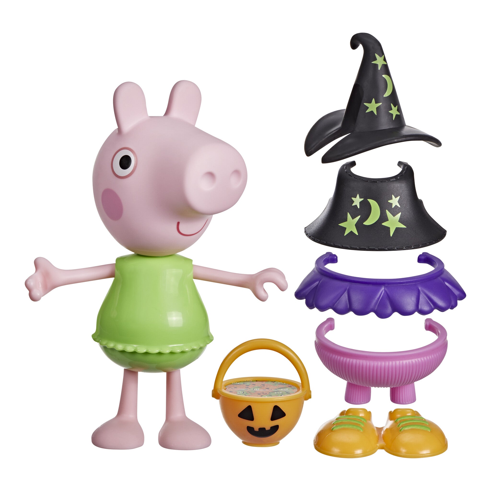Peppa Pig Halloween Dress-Up Figure with 6 Accessories