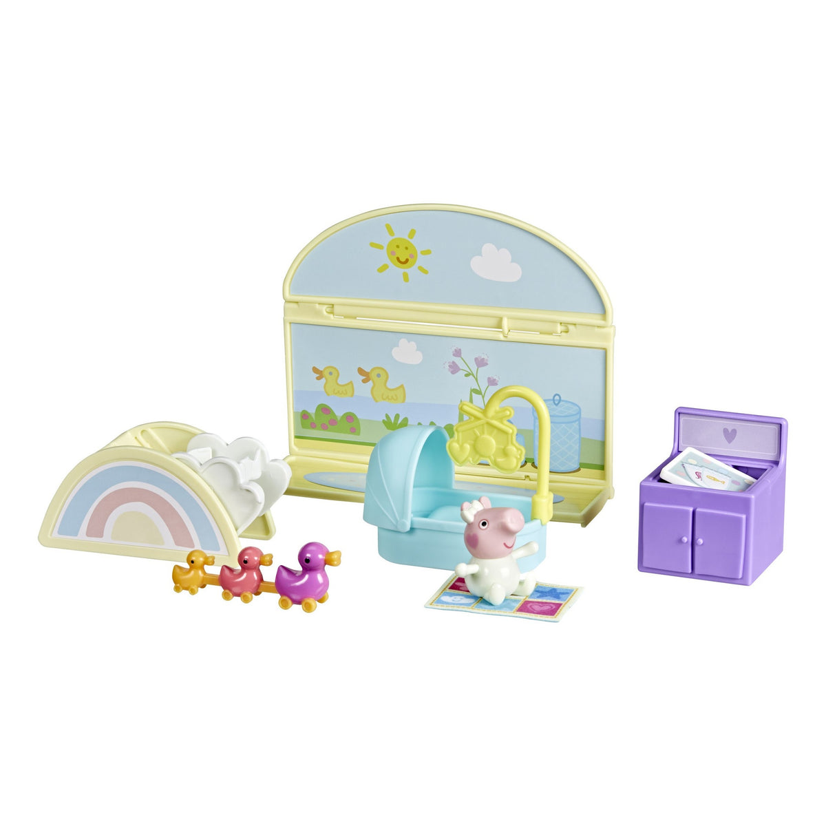 Peppa Pig Peppa's Bedroom Set with Figure and 7 Accessories