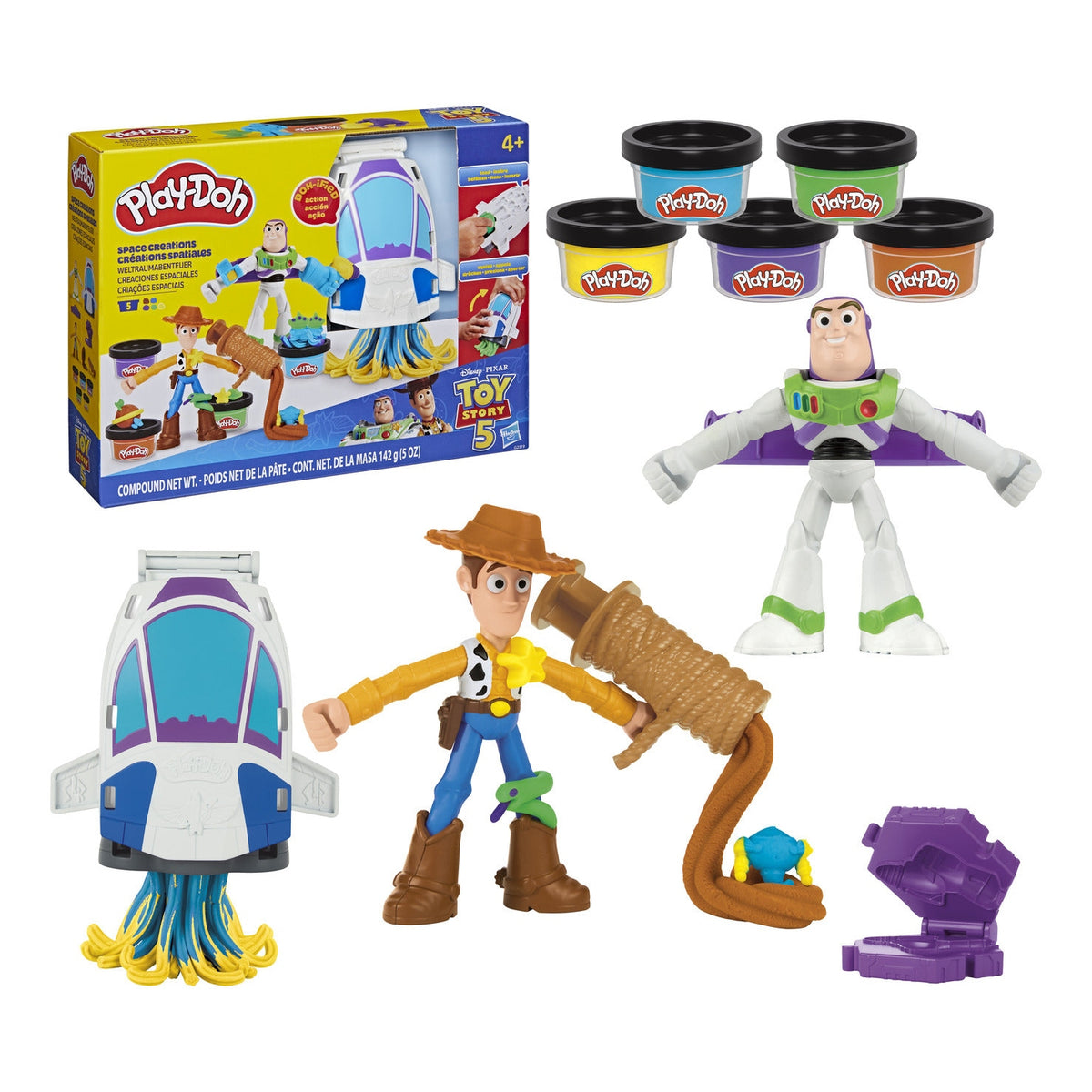 Play-Doh Disney Pixar Toy Story 5 Space Creations Playset