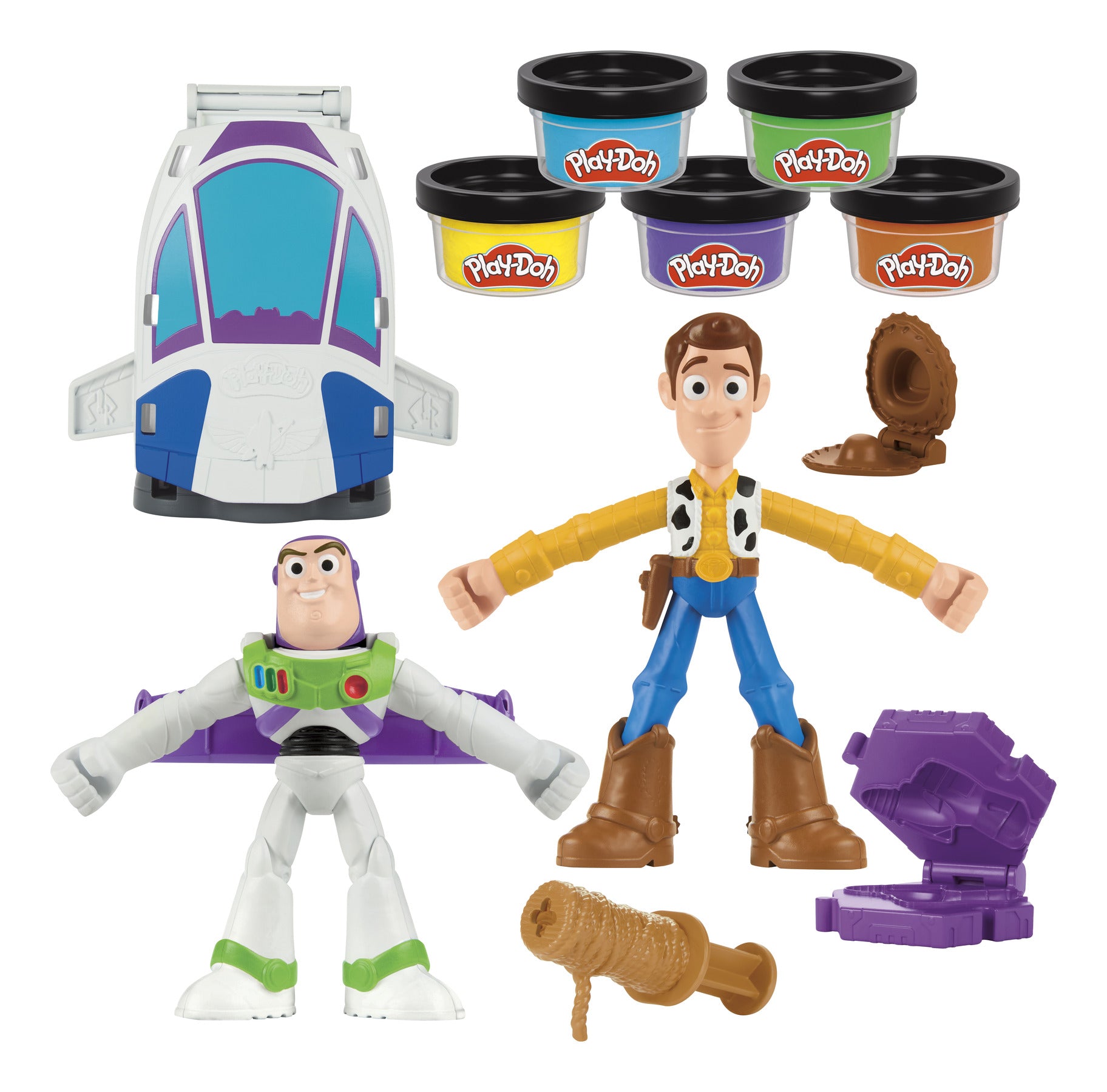 Play-Doh Disney Pixar Toy Story 5 Space Creations Playset