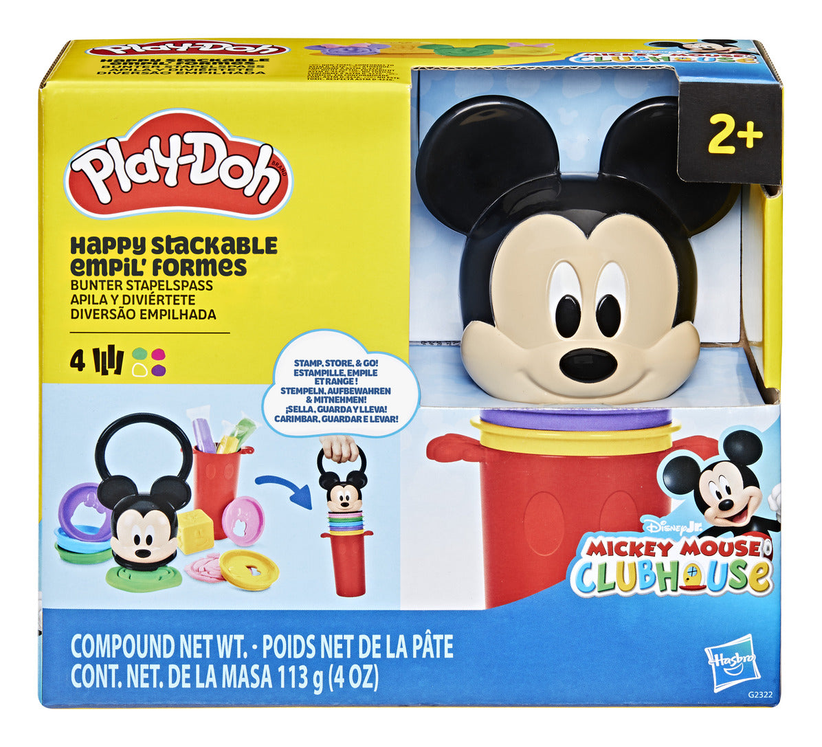 Play-Doh Disney Junior Mickey Mouse Happy Stackable Set